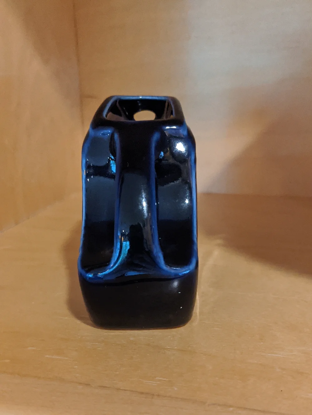 Fiesta Mini Disc Disk Pitcher Cobalt Blue Fiestaware Small Creamer Replacement - Picture 4 of 5